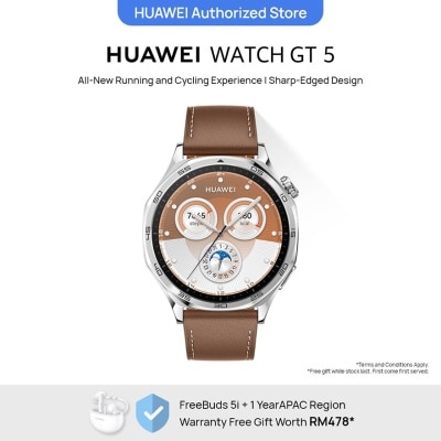 HUAWEI Gt 5 Series Smartwatch, All New Running and Cycling Experience