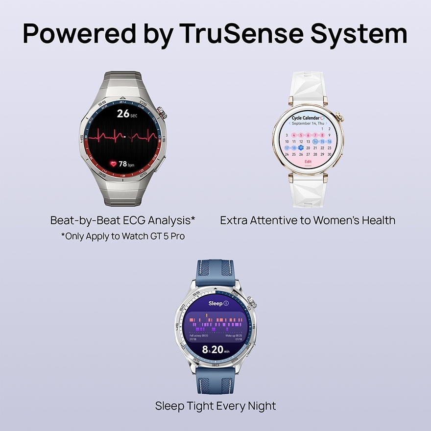 Gt 5 Series Smartwatch, All New Running and Cycling Experience