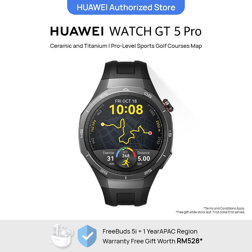 Gt 5 Series Smartwatch, All New Running and Cycling Experience