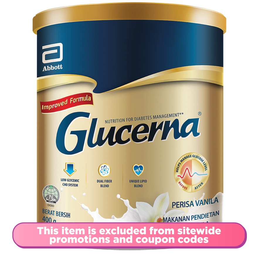 Vanilla Nutrition for Diabetes 400g