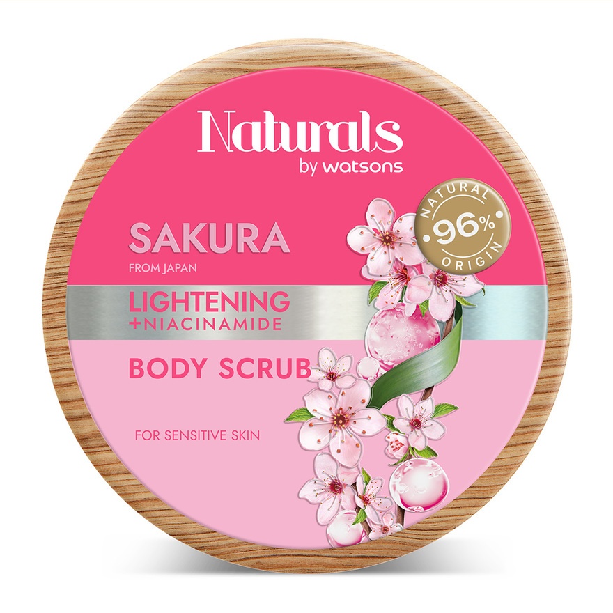 Sakura Lightening Body Scrub 200g