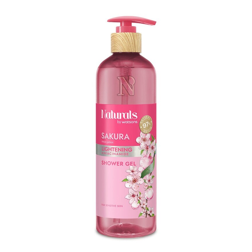 Sakura Lightening Shower Gel 490ml