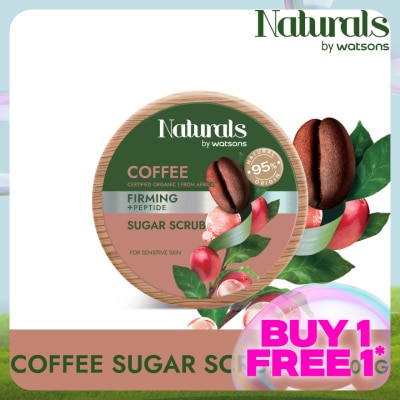 NATURALS BY WATSONS Coffee Firming Sugar Scrub 200g