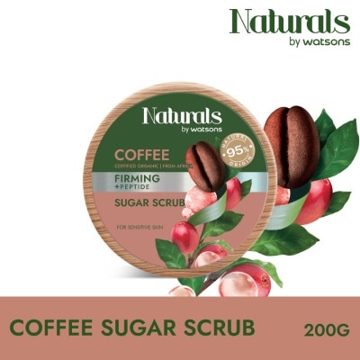 NATURALS BY WATSONS Coffee Firming Sugar Scrub 200g