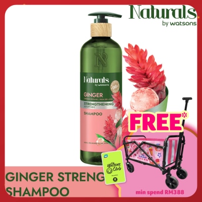 NATURALS BY WATSONS Ginger Strengthening Shampoo 490ml