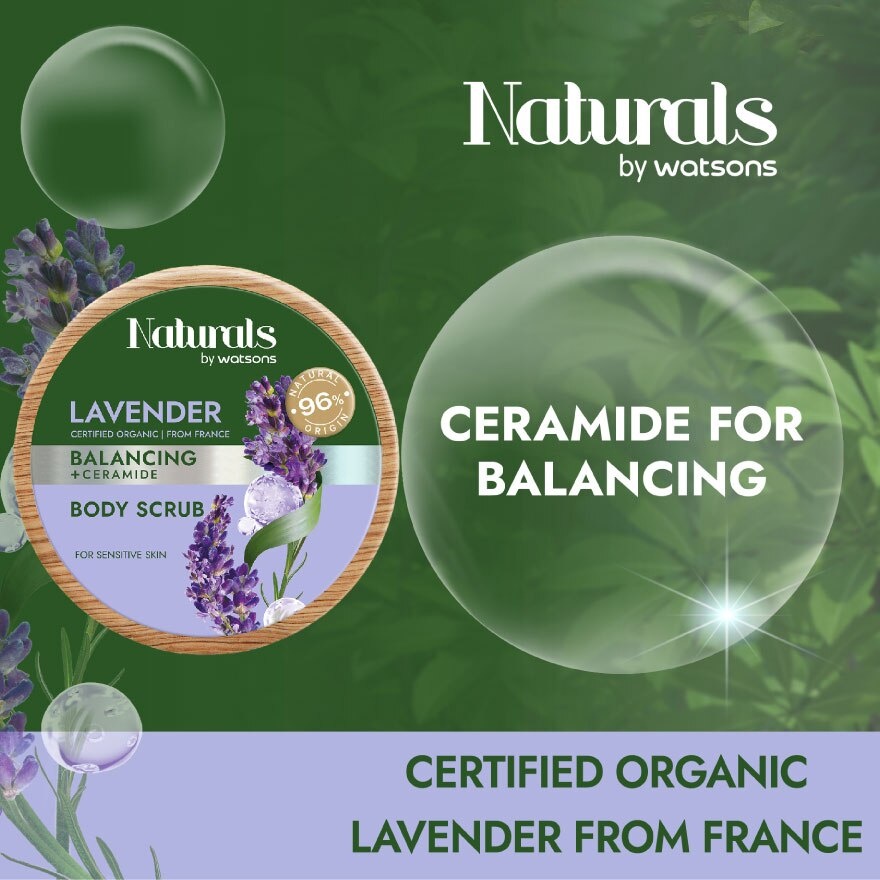 Lavender Balancing Body Scrub 200g