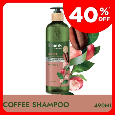 NATURALS BY WATSONS Coffee Anti-hair fall Shampoo 490ml