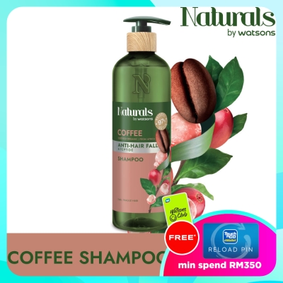 NATURALS BY WATSONS Coffee Anti hair fall Shampoo 490ml image