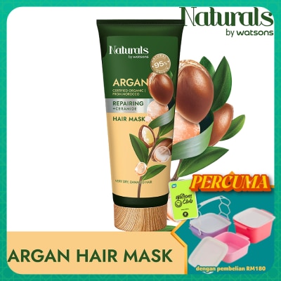 NATURALS BY WATSONS - Argan Repairing Hair Mask 200ml
