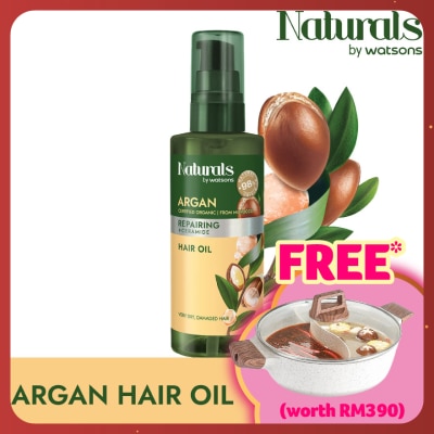 NATURALS BY WATSONS Argan Repairing Hair Oil 100ml