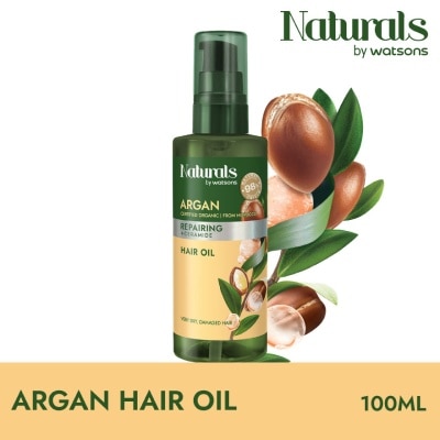 NATURALS BY WATSONS Argan Repairing Hair Oil 100ml