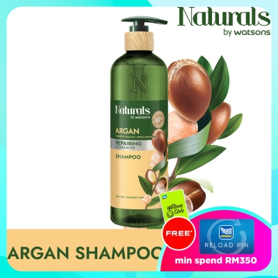 NATURALS BY WATSONS Argan Repairing Shampoo 490ml image