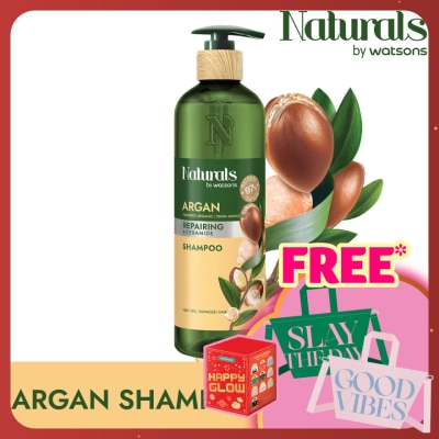 NATURALS BY WATSONS Argan Repairing Shampoo 490ml