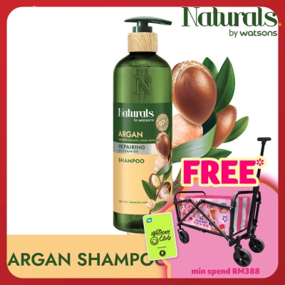 NATURALS BY WATSONS Argan Repairing Shampoo 490ml