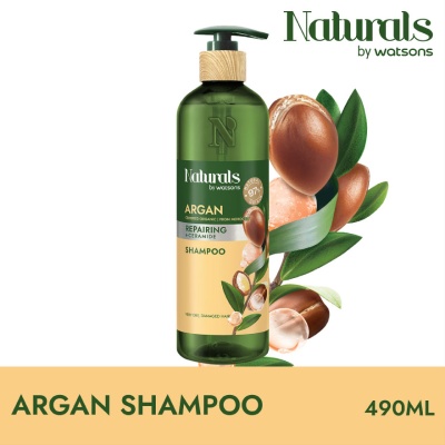 NATURALS BY WATSONS - Argan Repairing Shampoo 490ml