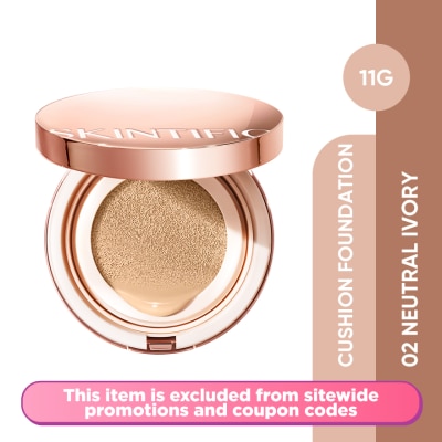 SKINTIFIC Cover All Perfect Cushion 02N Natural Ivory 11g