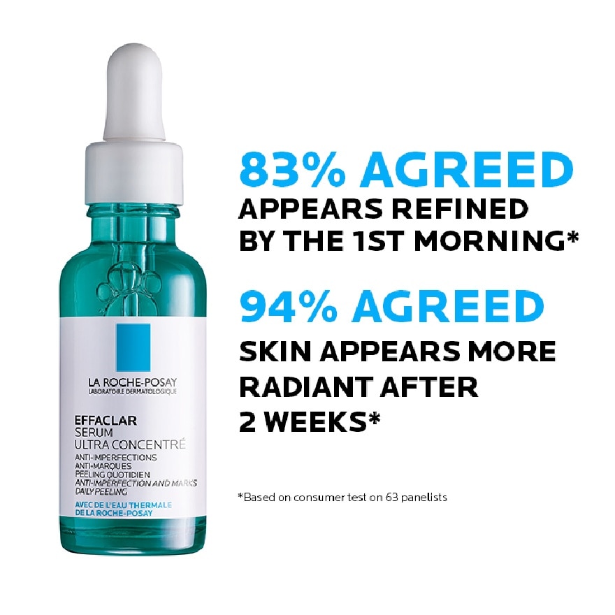 Effaclar Foaming Gel 200ml, Effaclar Serum Anti-Acne Concentrate 30ml & Anthelios UVMune SPF50+ 50ml