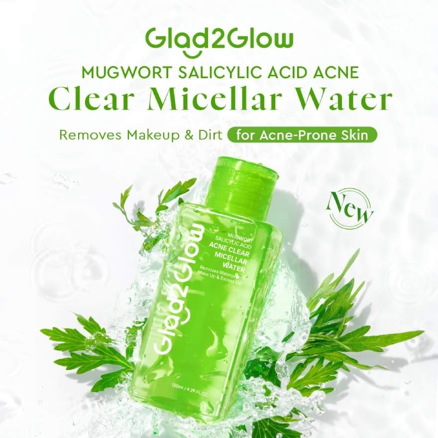 Mugwort Salicylic Acid Acne Clear Micellar Water 130ml