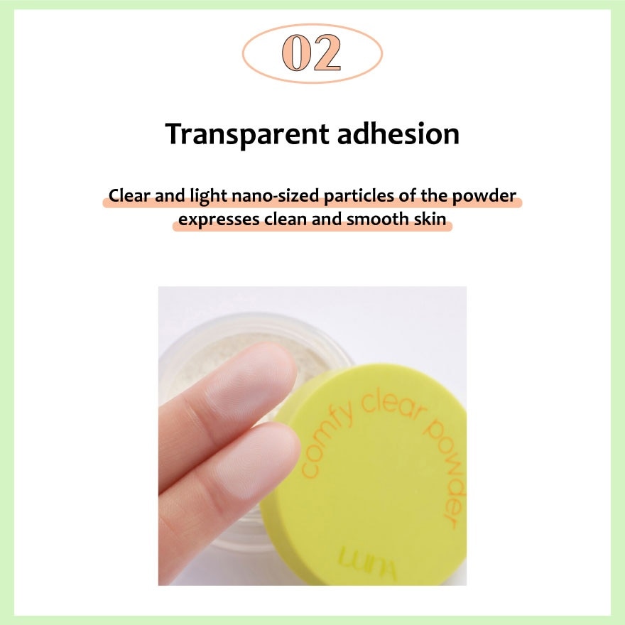 Comfy Clear Finish Powder