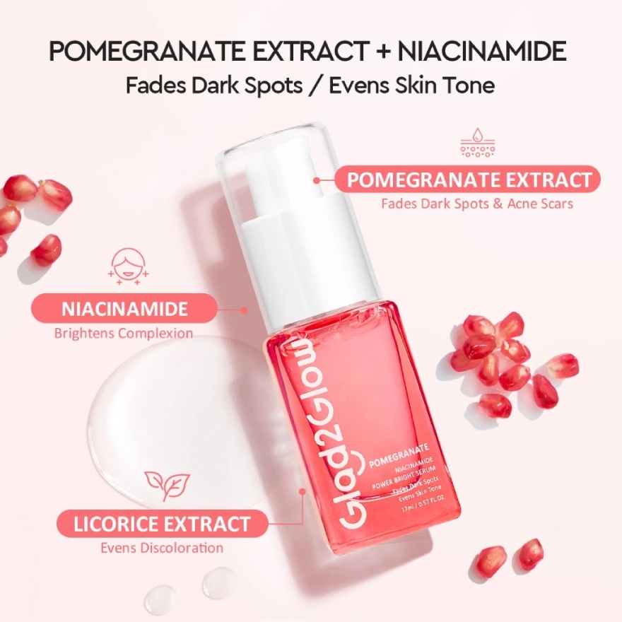 Pomegranate Brightening Kit (Serum 17ml+Moisturizer 30g)