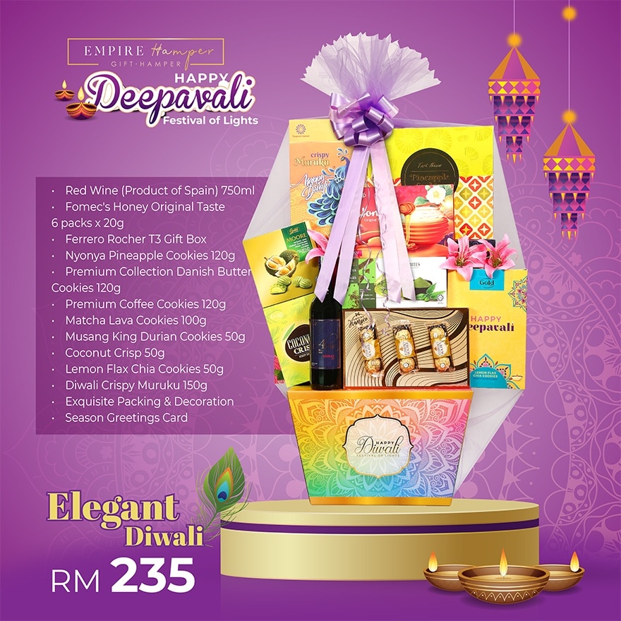 [Non Halal] Elegant Diwali Hamper'24