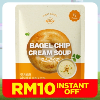 EAT'S BETTER Cream Soup Flavoured Bagel Chips 50g