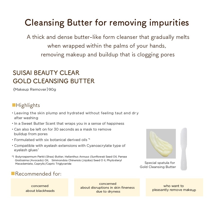 Beauty Clear Gold Cleansing Butter 90g