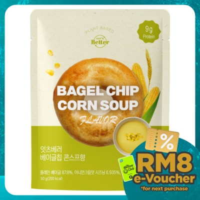 EAT'S BETTER Corn Soup Flavoured Bagel Chips 50g