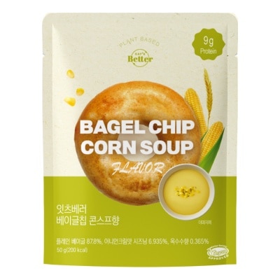 EAT'S BETTER - Corn Soup Flavoured Bagel Chips 50g
