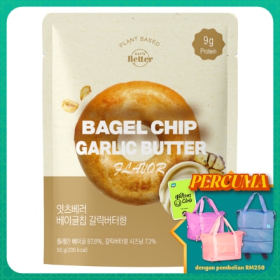 EAT'S BETTER - Garlic Butter Flavoured Bagel Chips 50g