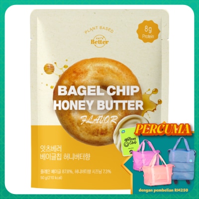 EAT'S BETTER - Honey Butter Flavoured Bagel Chips 50g