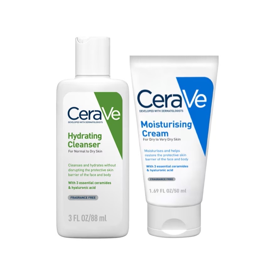 Hydration Cleanser Set for Normal to Dry Skin
