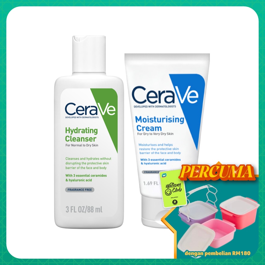 Hydration Cleanser Set for Normal to Dry Skin