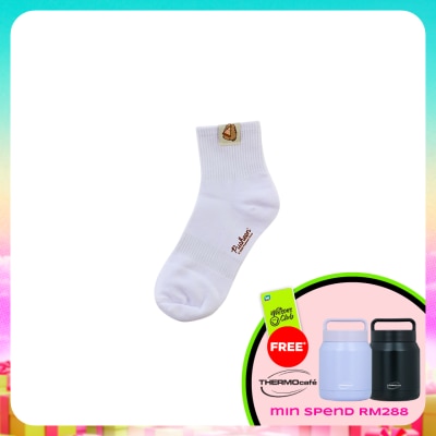 PUSHEEN - Long Labeled Socks White 1s