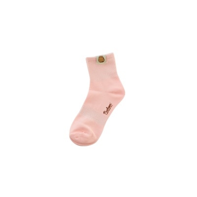 PUSHEEN Long Labeled Socks Pink 1s