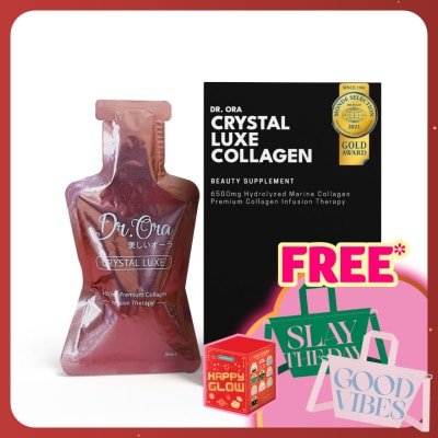 DR ORA Crystal Luxe 6500mg Red Snapper Marine Collagen Drink 30ml x 10s