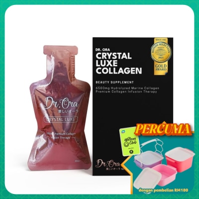 DR ORA - Crystal Luxe 6500mg Red Snapper Marine Collagen Drink 30ml x 10s