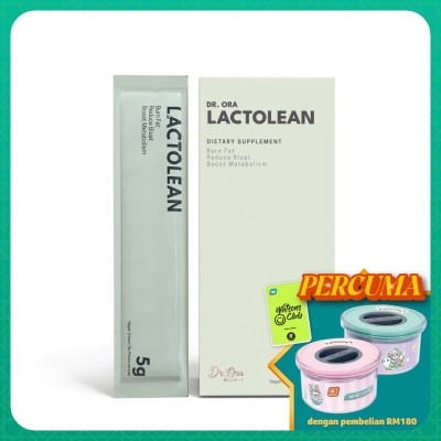 DR ORA Lactolean 10Billion CFU Probiotics Digestive Enzyme Supplement 5g X 10s