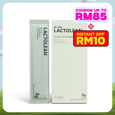 DR ORA Lactolean 10Billion CFU Probiotics Digestive Enzyme Supplement 5g X 10s