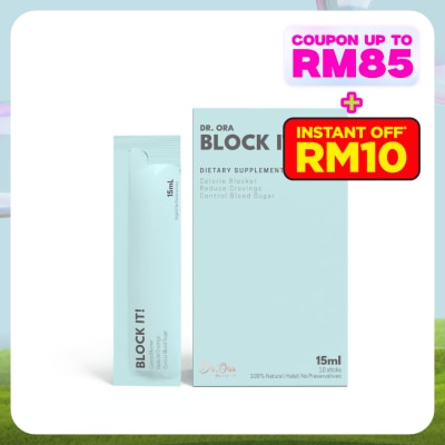 DR ORA Block It Diabetic Friendly Carb Blocker 10s x 15ml