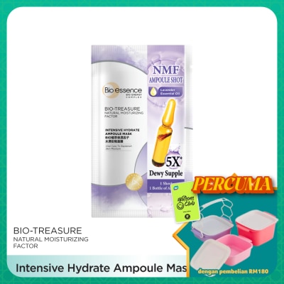 BIO-ESSENCE - Bio-Treasure Intensive Hydrate Ampoule Mask 1s