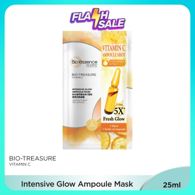 BIO-ESSENCE Bio-Treasure Intensive Glow Ampoule Mask 1s