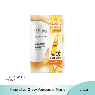 BIO-ESSENCE Bio-Treasure Intensive Glow Ampoule Mask 1s