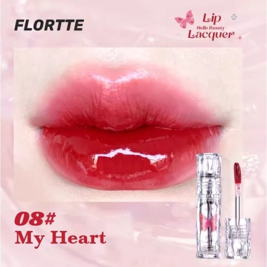Hello Beauty Lip Lacquer 08#Heart