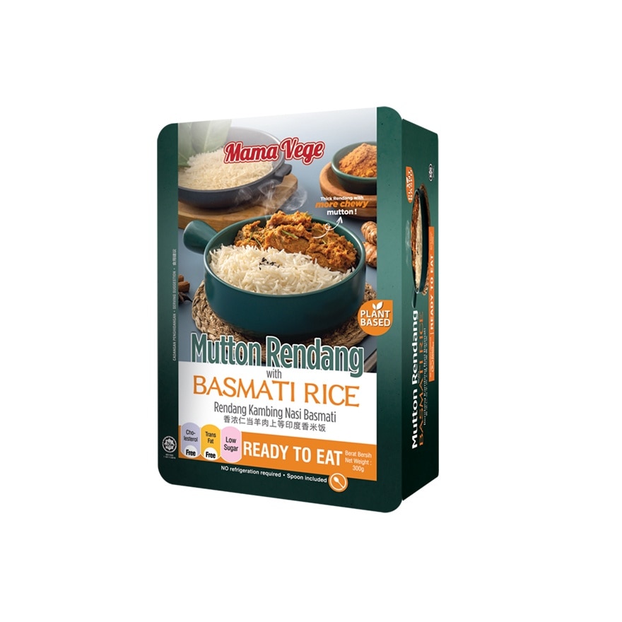 Mutton Rendang With Basmati Rice 1pack