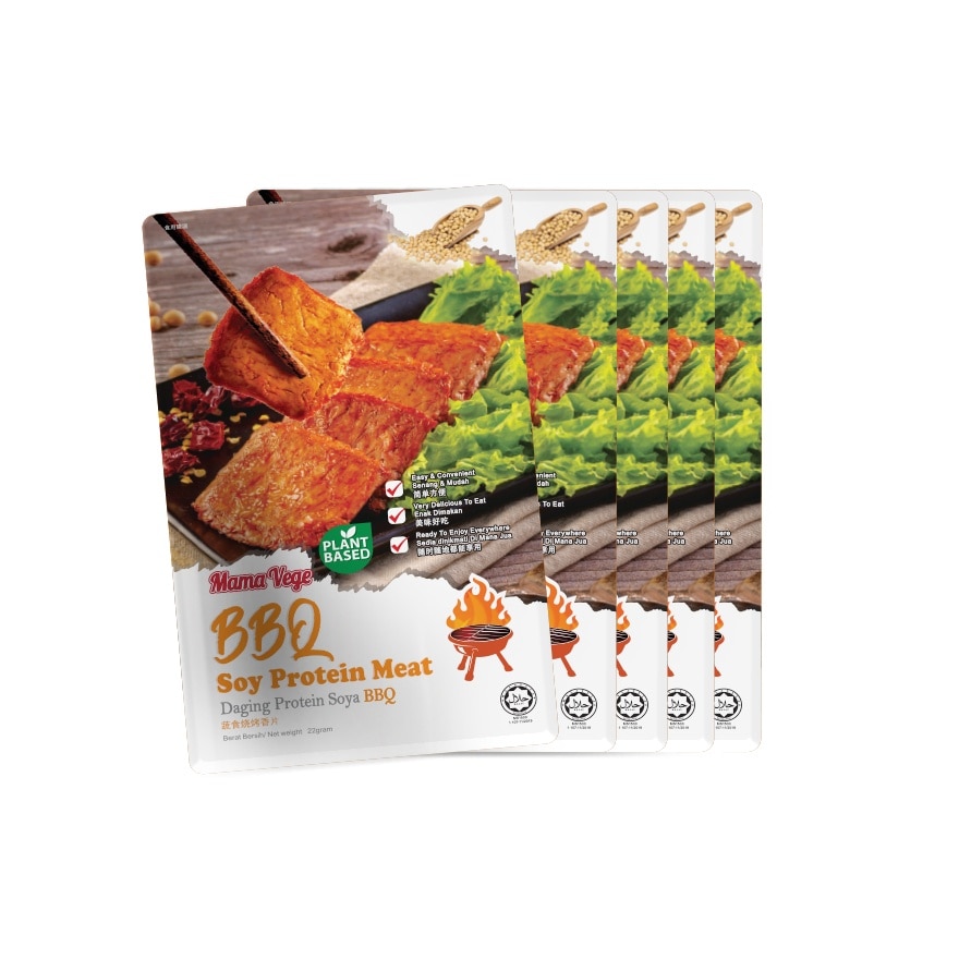 Soy Protein Meat Bbq Flavour 1pack