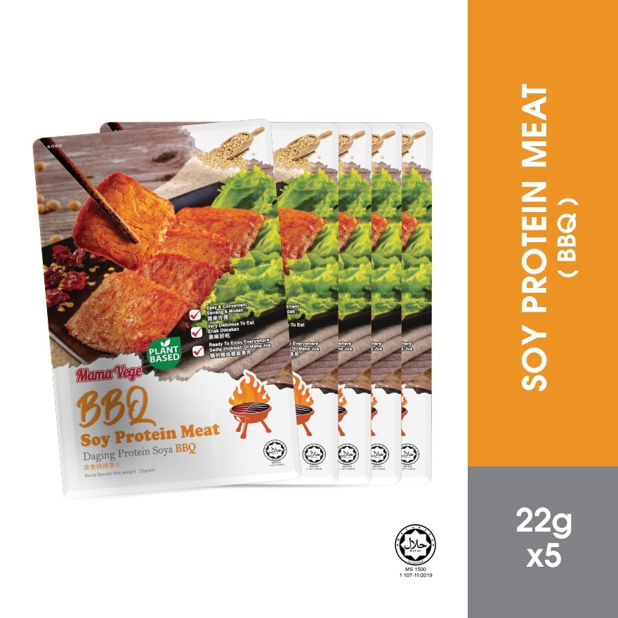 Soy Protein Meat Bbq Flavour 1pack