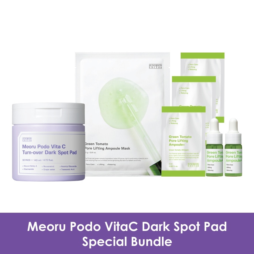 Meoru Podo VitaC Dark Spot Pad Special Bundle 1s