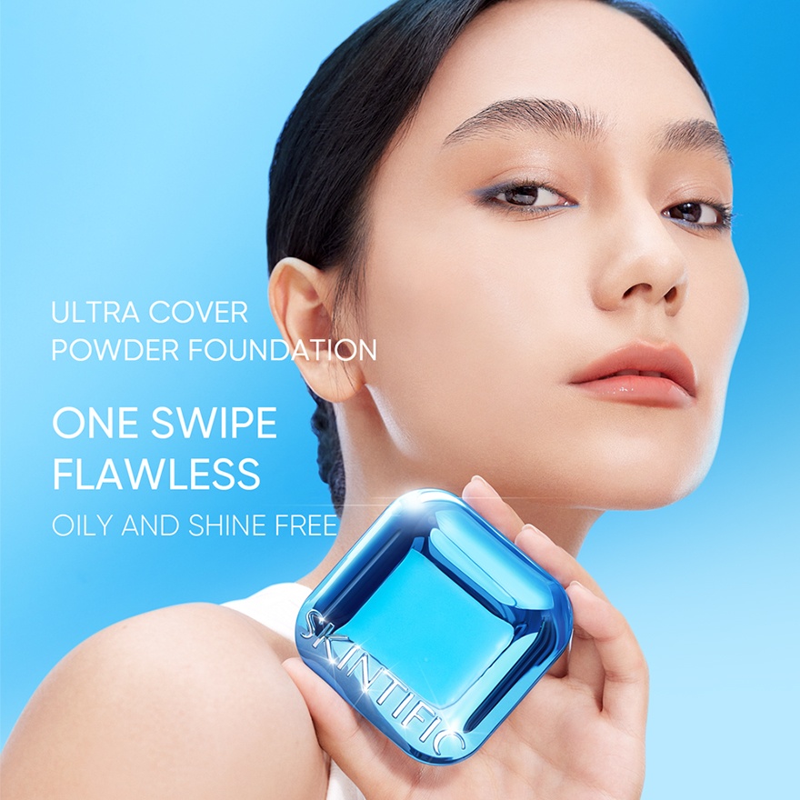 Ultra Cover Powder Foundation 02 Ivory 9g image