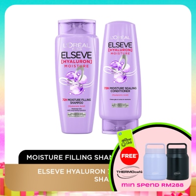 L'OREAL HAIR EXPERT - Elseve Hyaluron Shampoo & Conditioner 280ml Set